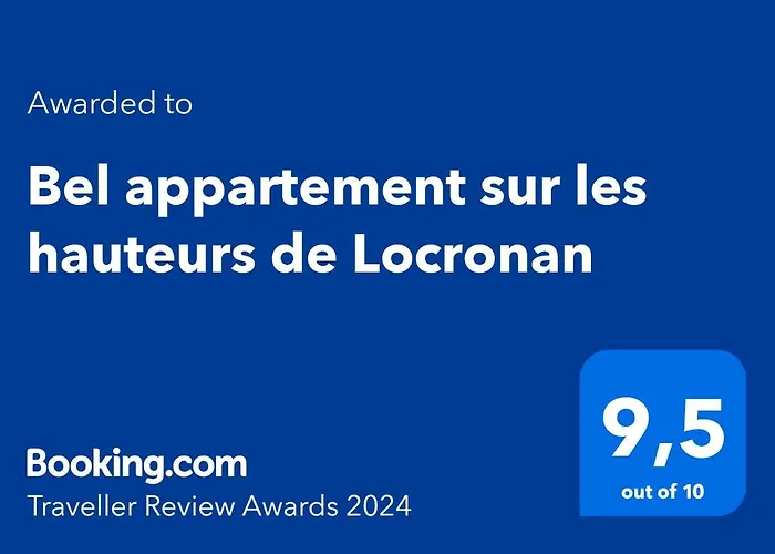 Bel appartement sur les hauteurs de Locronan